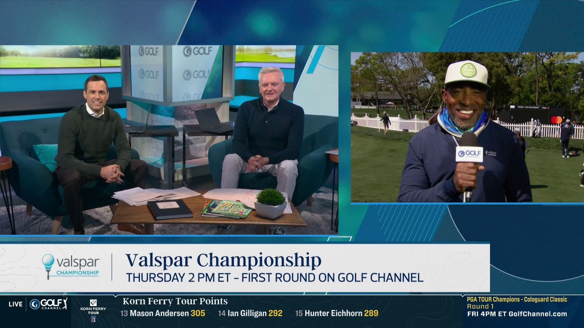 "Not appropriate for Golf Channel consumption..." Talking about twin pranks with Ronde Barber 😂