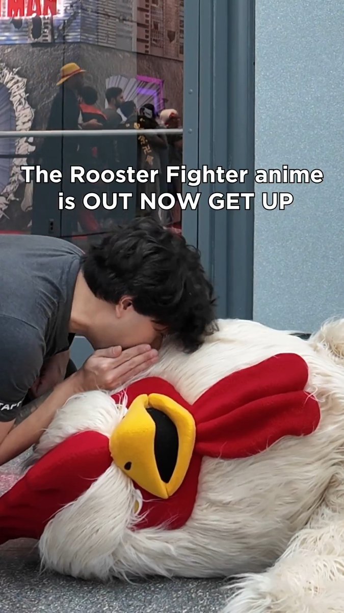 ¡ESTO NO ES UN SIMULACRO! 🐓 ¡El primer episodio de Rooster Fighter ya está disponible! Míralo en @Hulu y Disney+ ニワトリ・ファイター【公式】4/5(日)TVアニメ放送開始！ VIZ Media 桜谷シュウ 『ニワトリ・ファイター』 Rooster Fighter 第12巻 発売中！！