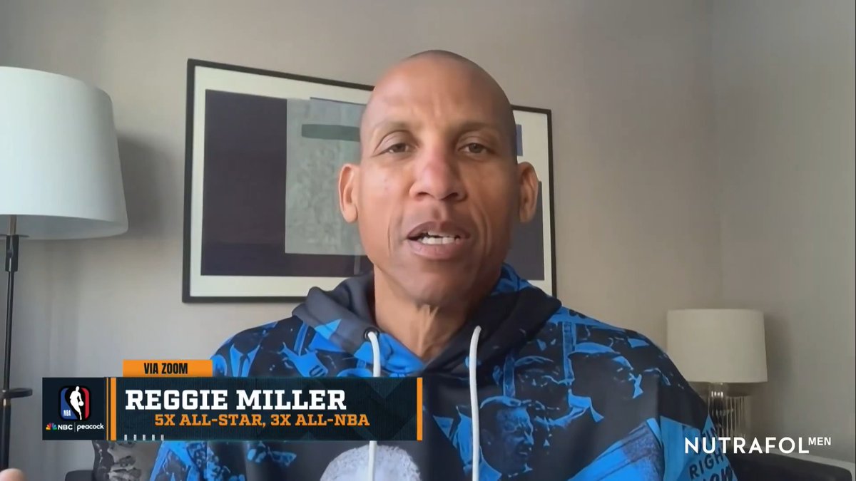 "I don't understand what 'foulbaiting' is. We didn't say this about MJ, and MJ went to the line 10+ times." – Reggie Miller on the criticism around SGA for "foulbaiting." Nutrafol #PARTNER