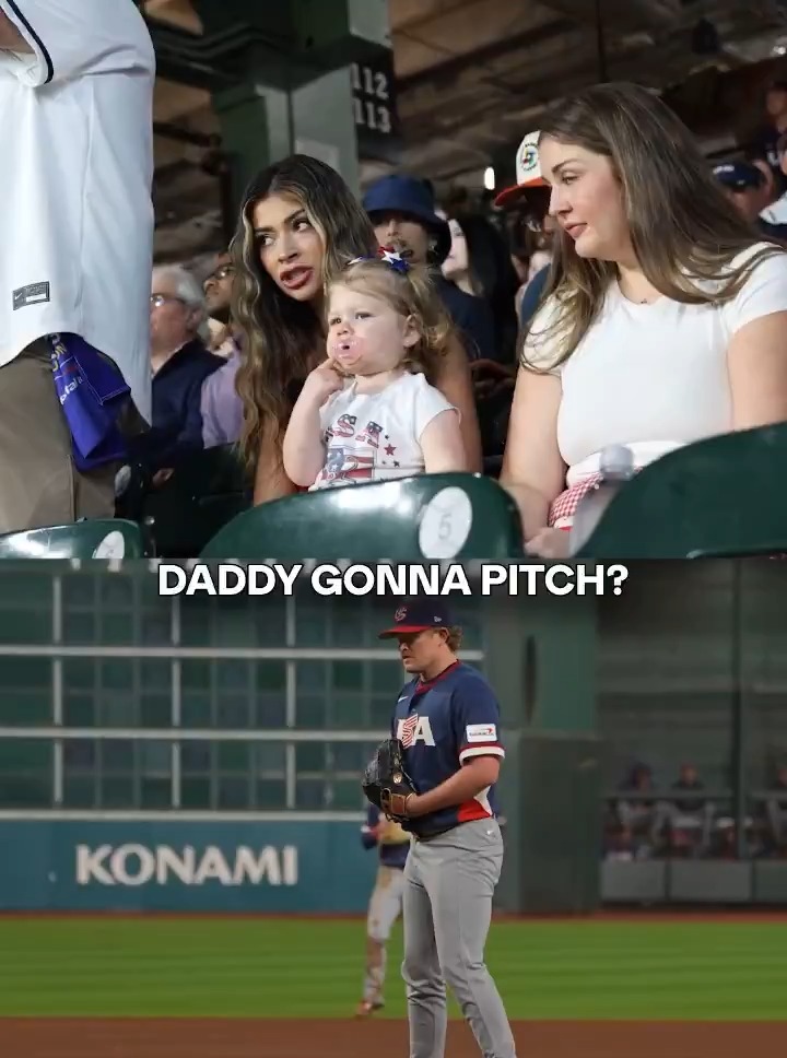 Logan Webb’s family watching him pitch in the #WorldBaseballClassic 🥹