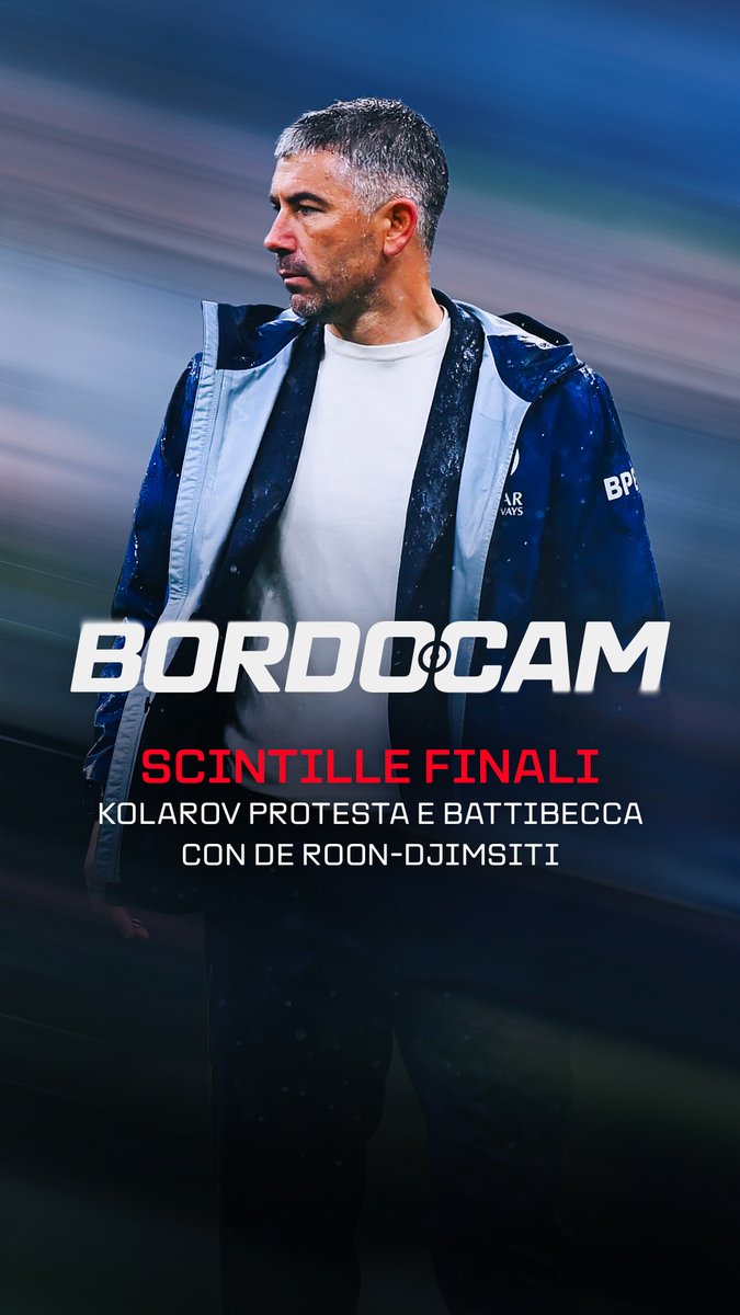 ๐บ๐๐๐๐๐๐๐๐ al fischio finale! ๐งจ๐ณ Kolarov ๐๐๐๐๐๐ De Roon, s'accendono gli animi con Barella Poi Djimsiti ๐ Kolarov: ๐คฌ ๐ค @davidebernardi6 BordoCam #InterAtalanta รจ disponibile ora su #DAZN! ๐ฒ @pokerstarsnews #Kolarov