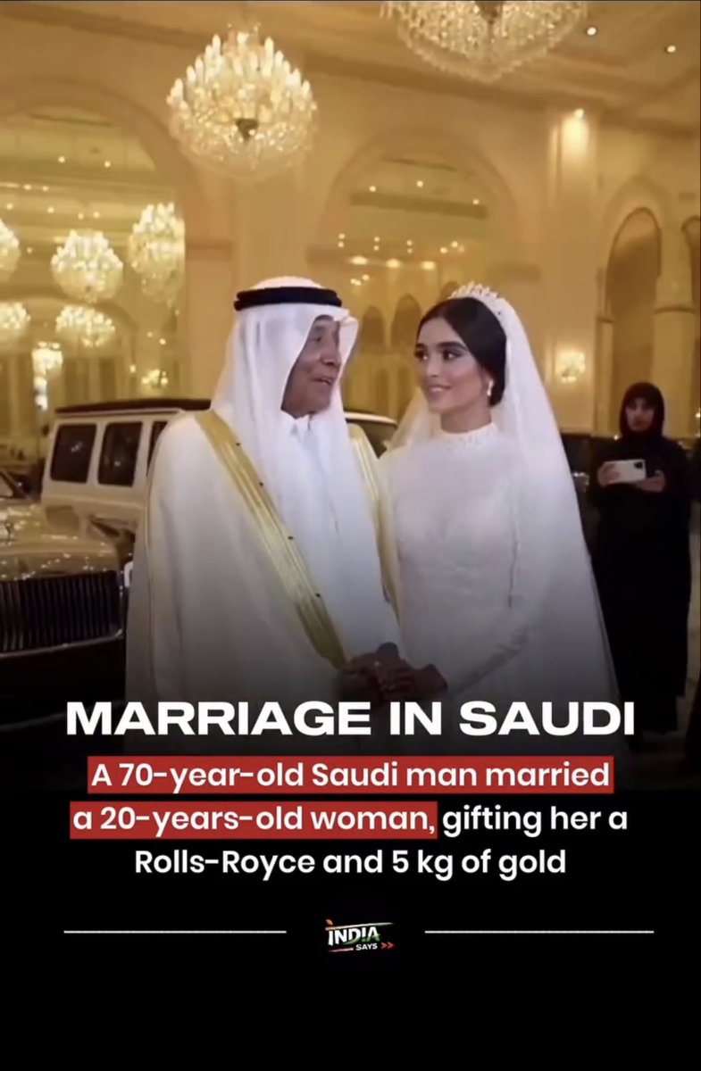 She calculated her future with money and his age