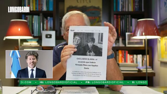 Les dejo el recorte de Longobardi hoy en su canal de YouTube. De nuevo, muy agradecida. Marcelo es un periodista al que admiro desde siempre. Me dijo “impiadosa pero simpática”. Tiene toda la razón. Bancá a La Justa en ❤️