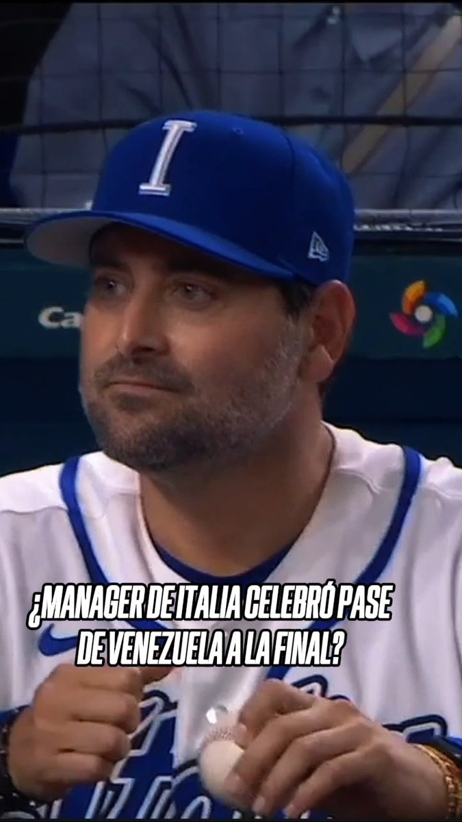 Perdió su equipo, pero ganó su país ❤️ 🇻🇪 Francisco Cervelli no pudo contener la emoción tras el pase de Venezuela a la Final del WBC a pesar de que fue en contra de su equipo ⚾️ El manager de Italia es nacido en Valencia, Venezuela, pero decidió representar a los europeos por la nacionalidad de su padre y desde 2025 es entrenador del equipo nacional de beisbol 🇮🇹