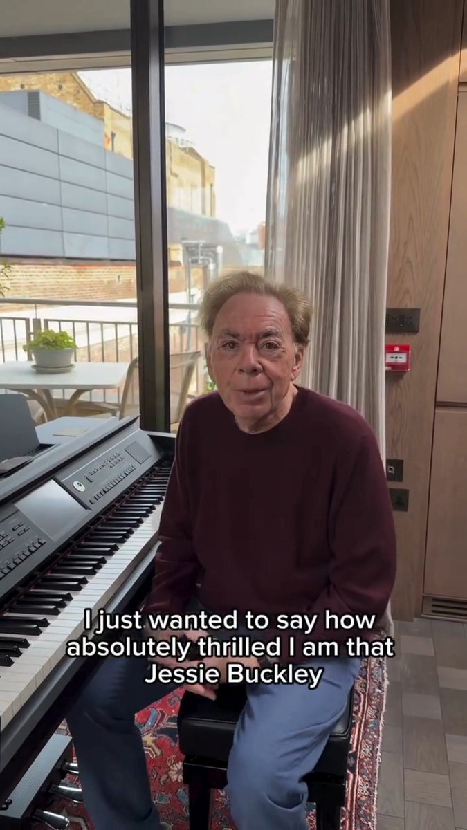 Andrew Lloyd Webber shared the most lovely congratulatory message for Jessie Buckley following her first Oscar win 💖 The composer and musical theatre legend, 77, reminisced on his time getting to know her and her incredible talent on the 2008 BBC reality competition series 'I'd Do Anything', remembering how blown away he was by her powerhouse vocals. "If by any chance beautiful, lovely Jessie ever gets to see this, well done darling." 📸 : #AndrewLloydWebber, BBC #Oscars