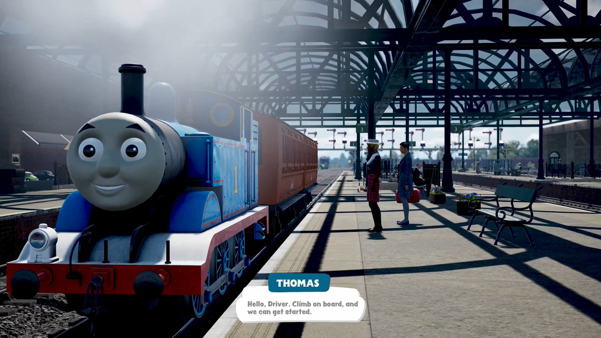 It was time for Thomas to leave. He had seen everything. You know the theme tune, Thomas &amp; Friends: Wonders of Sodor is out now on PS5.