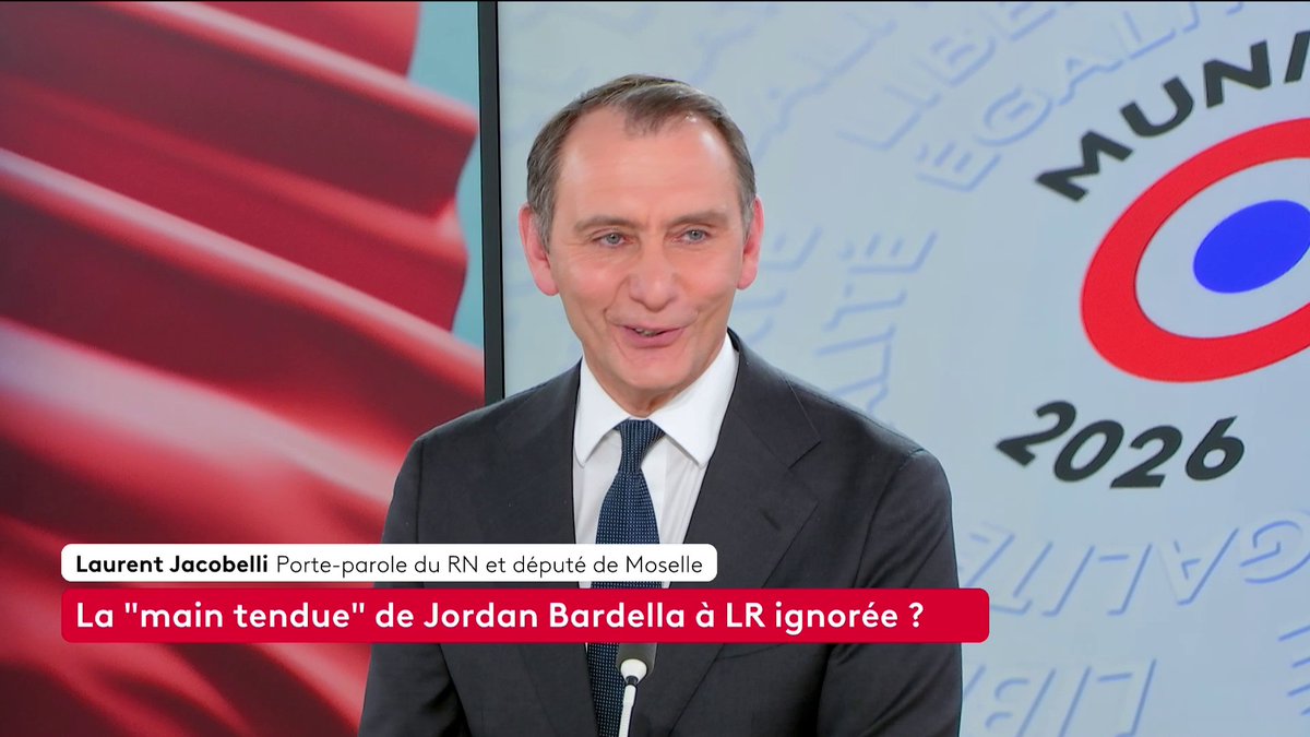 🔴 🗣️ "Une voix pour Martine Vassal, c'est une voix jetée dans la Canebière", considère le porte-parole du RN et député de Moselle Laurent Jacobelli. À Marseille, le candidat RN Franck Allisio a obtenu 35,02 % des voix au premier tour. #ToutEstPolitique #Canal16