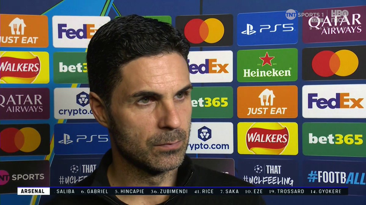 "These are the nights that you want to play!" 💪 Mikel Arteta speaks ahead of Arsenal’s clash with Bayer Leverkusen 🗣️ Becky Ives 🎙️ 📺 TNT Sports & discovery+ UK