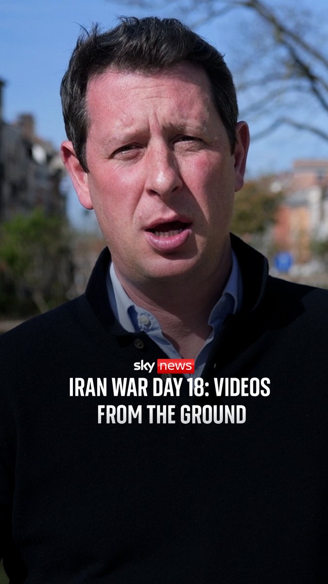 ⬇️ @AliBunkallSky on what to know on day 18 of the US-Israel's war on Iran.