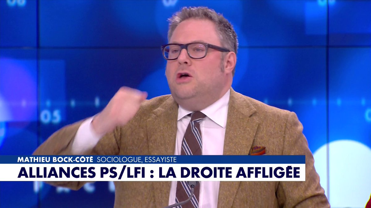 «Alliance PS/LFI : la droite affligée» : l'édito de Mathieu Bock-Côté (Partie 2) dans #Facealinfo