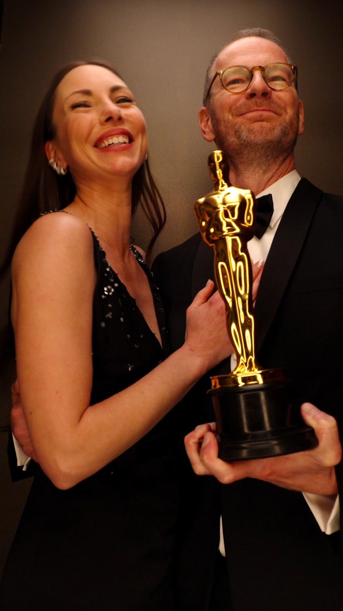 Best date night ever. Congrats to the SENTIMENTAL VALUE team on taking home Best International Feature Film! #Oscars