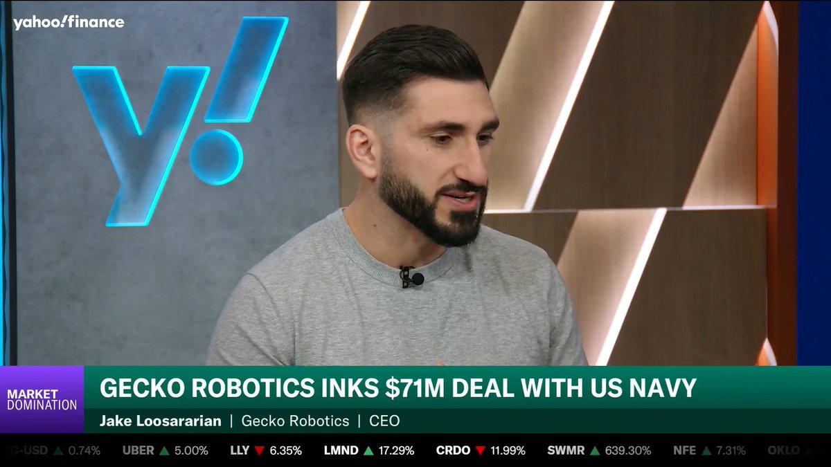 Gecko Robotics has announced a deal with the US Navy: 🤖 5-year contract with a $71 million ceiling 🤖 Deploy AI & robotics to maintain health of military assets 🤖 Will start work with 18 ships in the US Pacific Fleet 🤖 Identifies repairs 50 times faster than manual method
