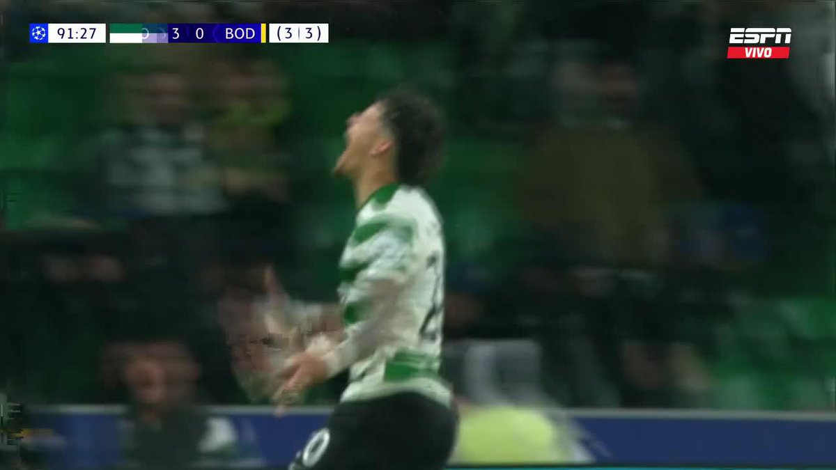 🤯🍿 GOL DE MAXI ARAÚJO Y SPORTING LE REMONTA LA SERIE AL BODØ-GLIMT.
