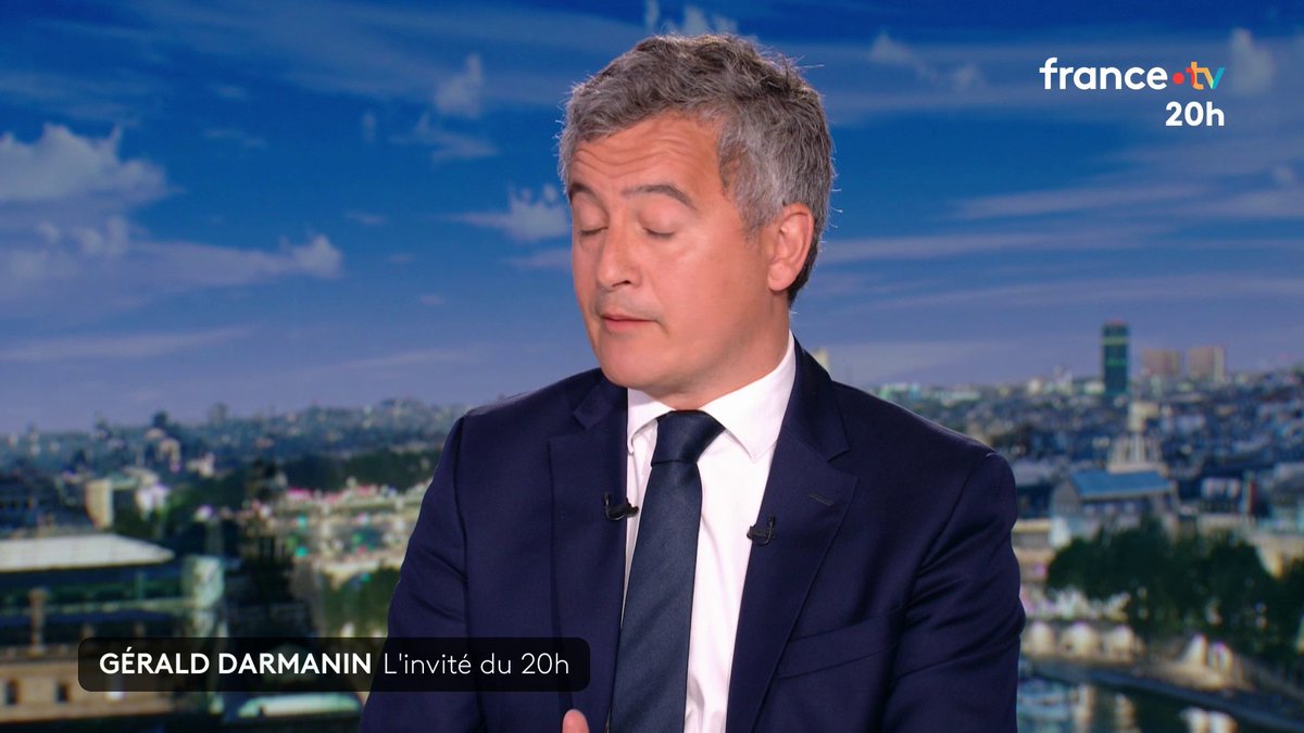 🔴🎙️ ”Je suis terrifié de ce qui ce passe à gauche”, lance le ministre de la Justice Gérald Darmanin à propos des alliances PS/LFI avant le second tour des élections municipales.