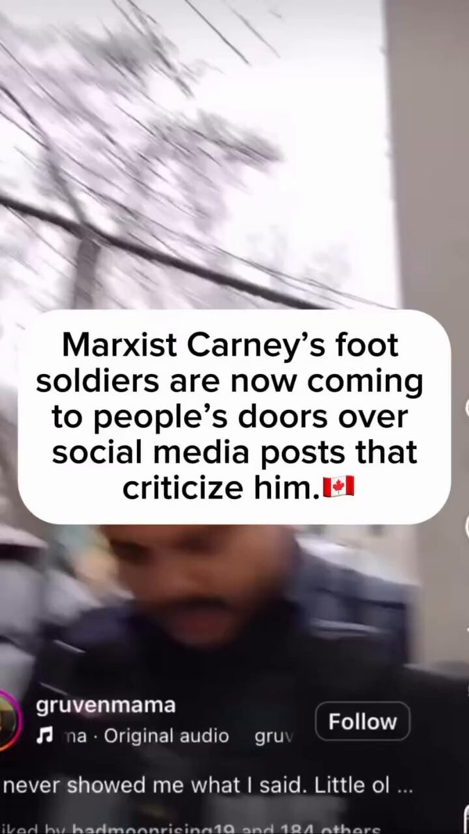 First the UK, now in Canada. Donald J. Trump send help. We have a communist regime running Canada! This is insanity