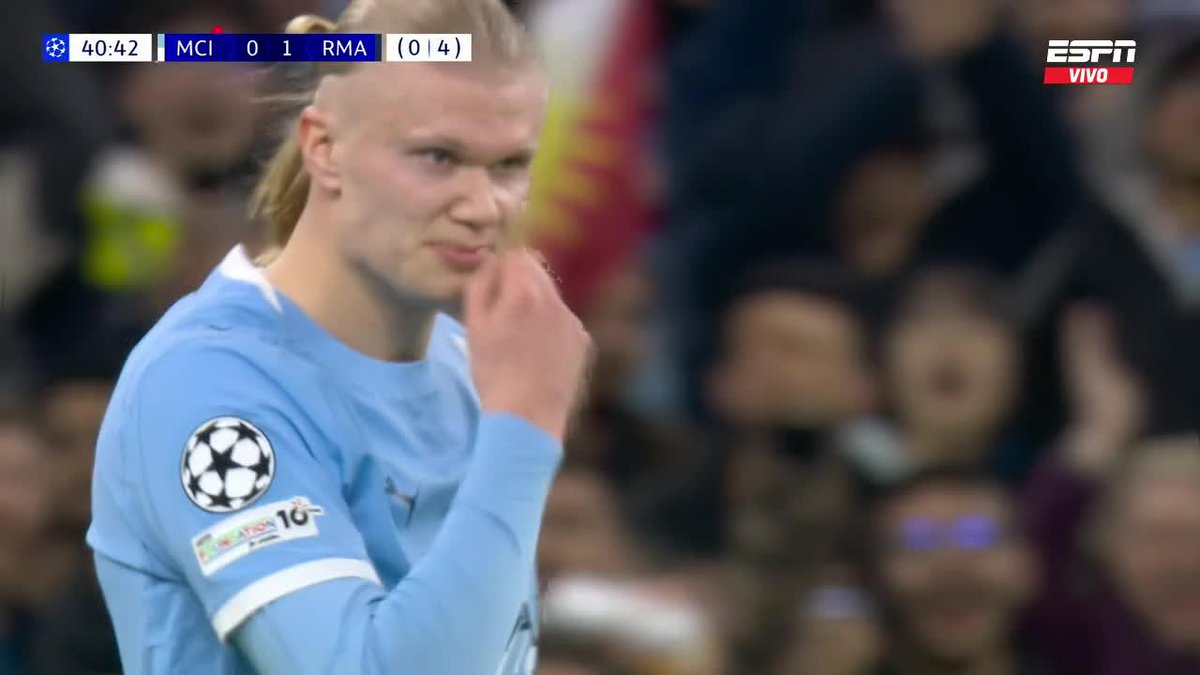 🇳🇴🏆 ERLING HAALAND Y EL 1-1 (1-4) ENTRE CITY Y REAL MADRID. ¿Se puede? ❓