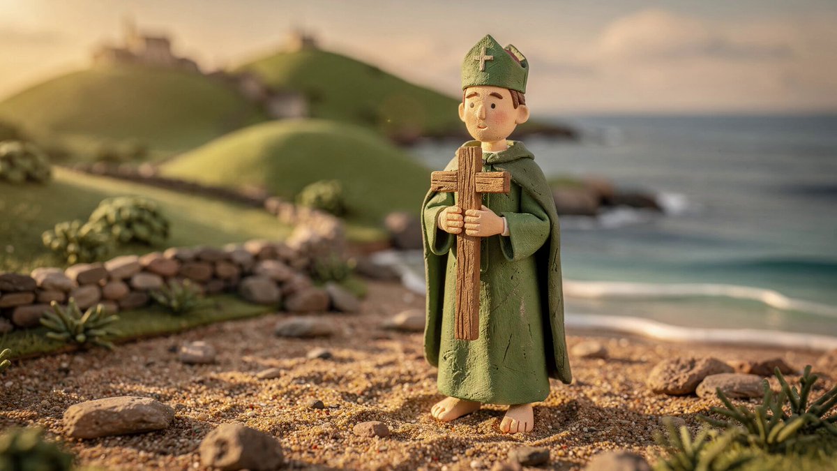 Britain gave Ireland a faith. Ireland gave Britain back its civilisation. 🇮🇪🇬🇧☘️ Around 385 AD, a British boy was kidnapped and taken to Ireland. He became Saint Patrick. He converted the island. When Rome fell, libraries burned across Europe. Schools closed. Learning collapsed. But in Ireland, monks copied every book they could find. Page by page. Word by word. Greek. Latin. Scripture. Philosophy. They called it the island of saints and scholars. Then those monks came back. 563 AD. Columba sailed to Scotland. Built a monastery on Iona. One of the greatest centres of learning in Europe. 634 AD. Aidan walked south. Built Lindisfarne. On Iona around 800 AD, they began the Book of Kells. Then the Vikings came. Sixty-eight monks killed in a single raid. The survivors fled in an open boat. Clutching the manuscript. It survived. Twelve hundred years later, it still does. Trinity College Dublin. A British boy crossed the sea. Irish monks crossed it back. Two islands. One circle. By preserving the stories others forget, we can keep our history alive. Help us keep our history alive: Be part of us. Be Proud Of Us. 🇬🇧☘️