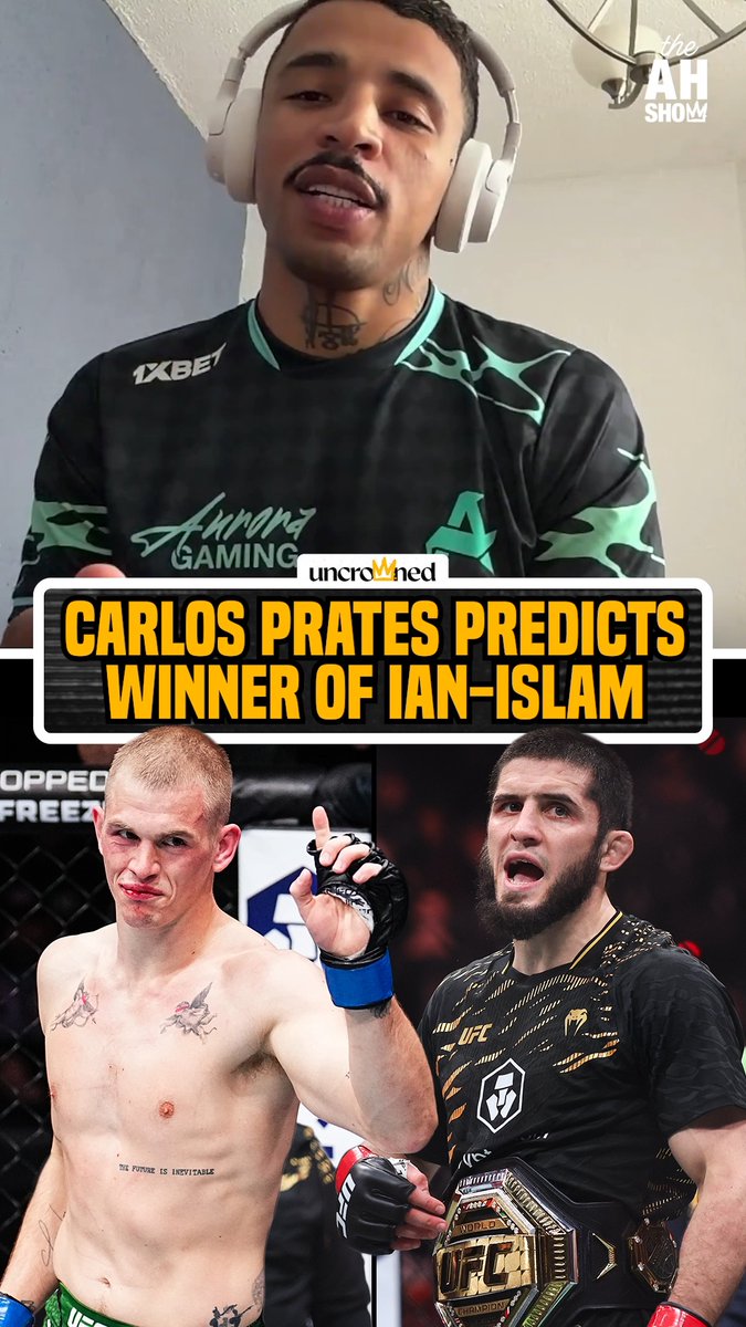 Prates thinks Ian Machado-Garry should get the next shot at the title & shares his prediction for that matchup 🔮 #HelwaniShow
