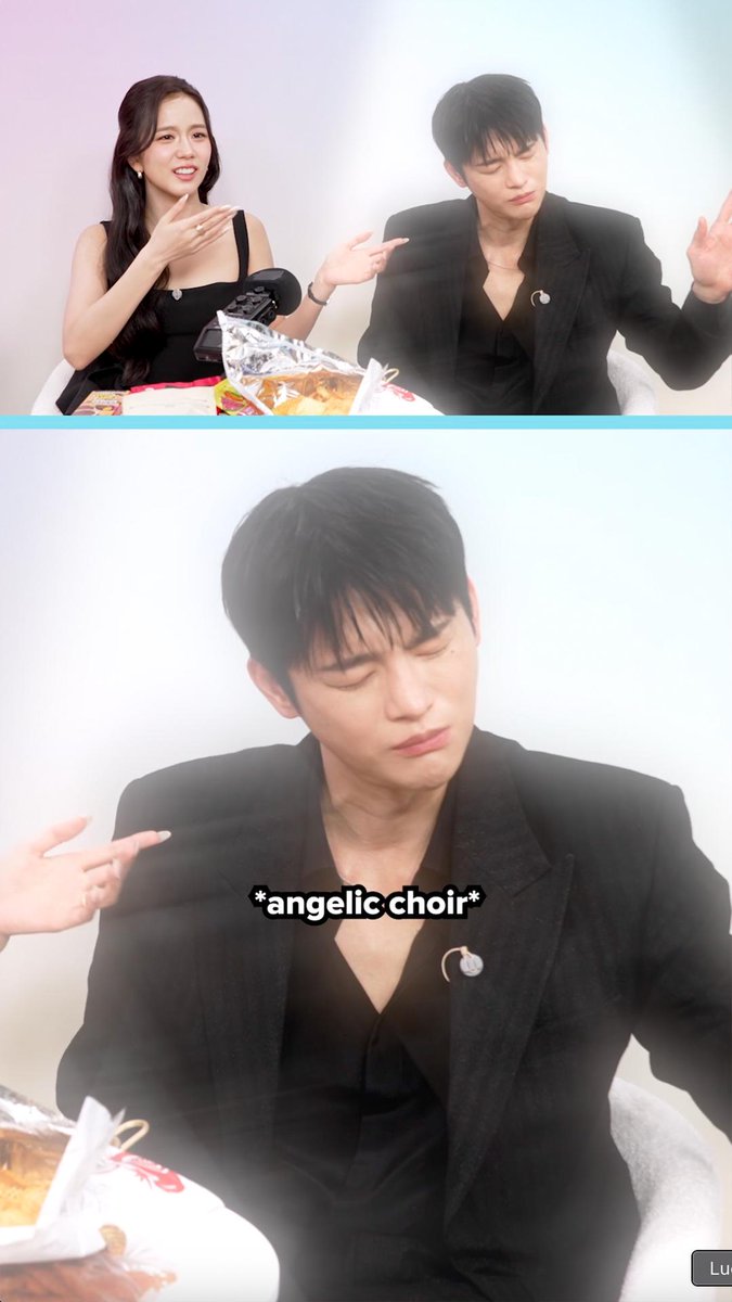 Sneaky Snacks with Jisoo and Seo In-Guk of Boyfriend On Demand