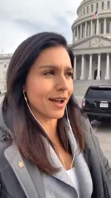 🇺🇸🇮🇷 Tulsi in 2020: "I cast my vote on 2 important bills yesterday. I voted to repeal the 2002 Authorization for the Use of Military Force in Iraq. And I voted for and co-sponsored the No War with Iran Act."