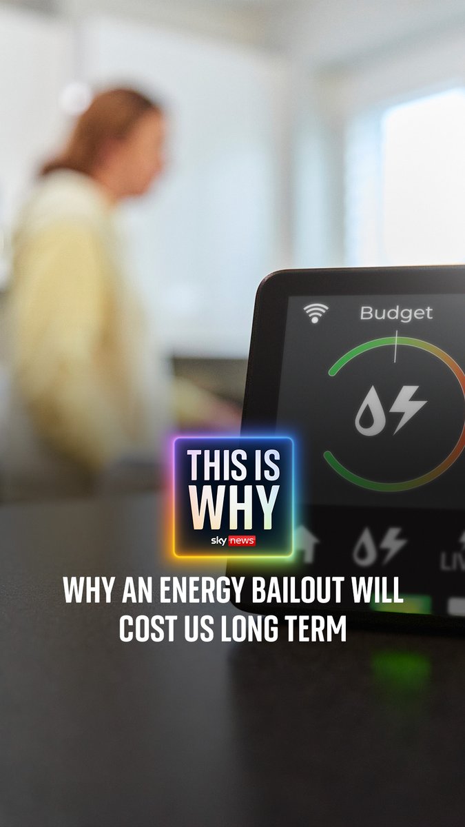 If the Iran war makes the cost of living crisis in the UK worse, who should pick up the bill? On #ThisIsWhy, Niall Paterson and Ed Conway explore how the government may help UK households - and at what cost. Hear more: 🎧
