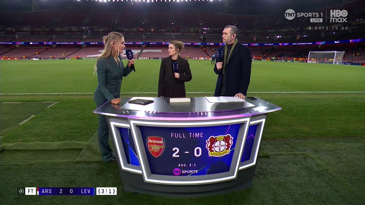 โStay humble, stay focused!โ ๐ฌ Martin Keown and Karen Carney on the mentality Arsenal need to maintain ahead of their next fixtures ๐ ๐บ TNT Sports & discovery+ UK
