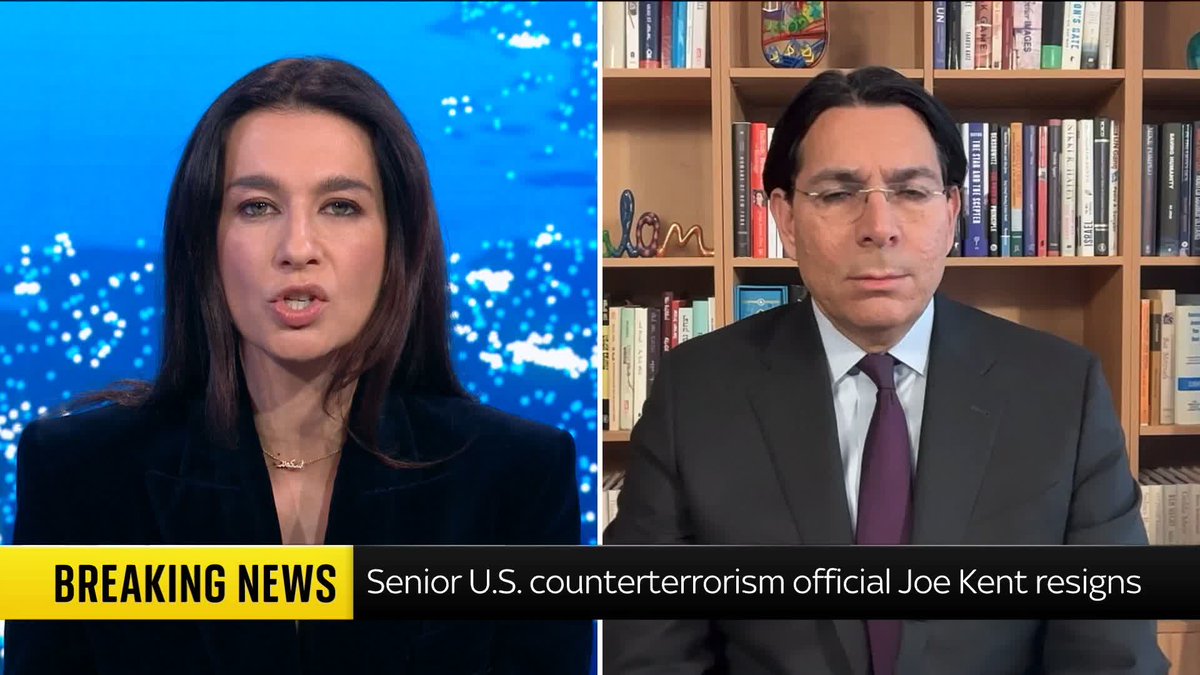Yalda Hakim presses Israeli ambassador to the UN Danny Danon on what intelligence was used to bomb Iran. 🌍