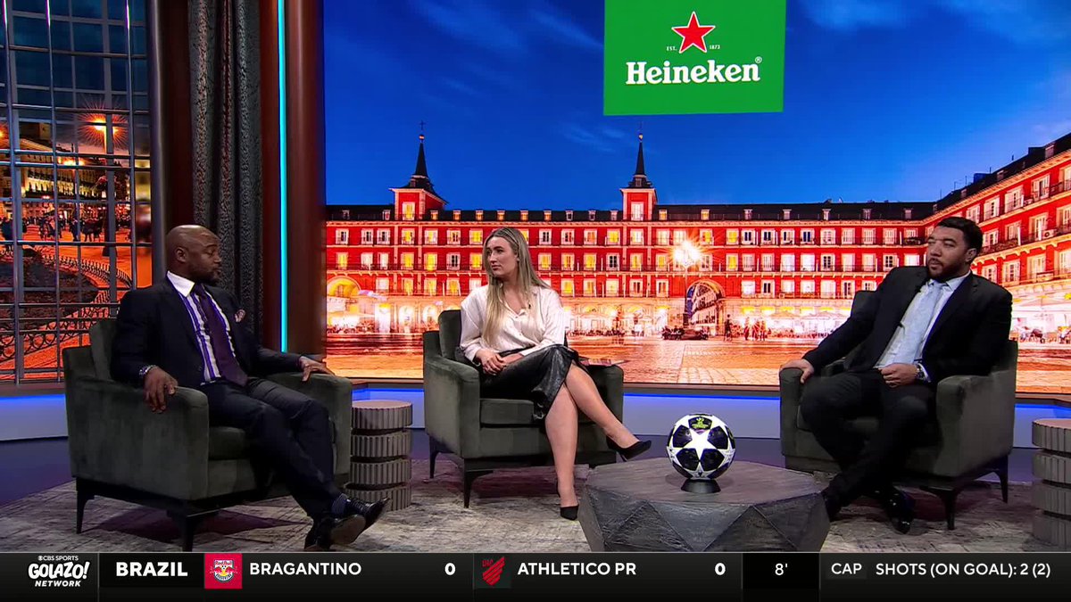 "this year I'd say I can write out Real Madrid" "I am concerned for Real Madrid" they were talking shit before the UCL draw 😂😂