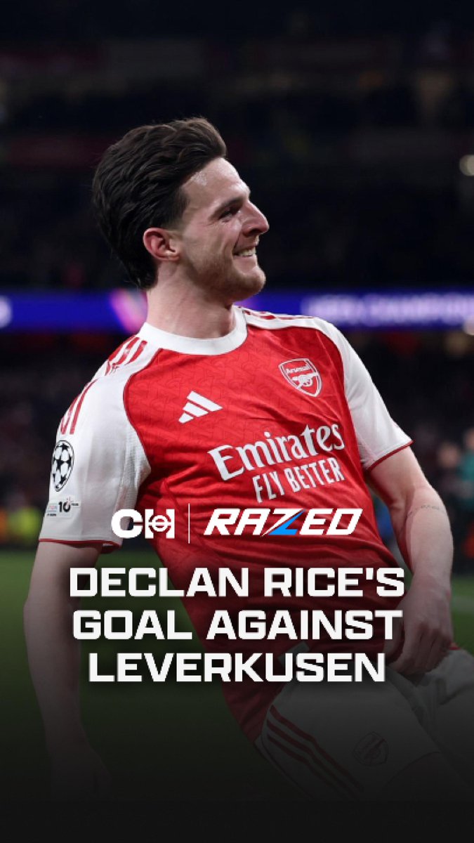 Declan Rice’s goal against Bayer Leverkusen, captured from the stands. Gutted we didn’t score from a corner in this match. 🎥