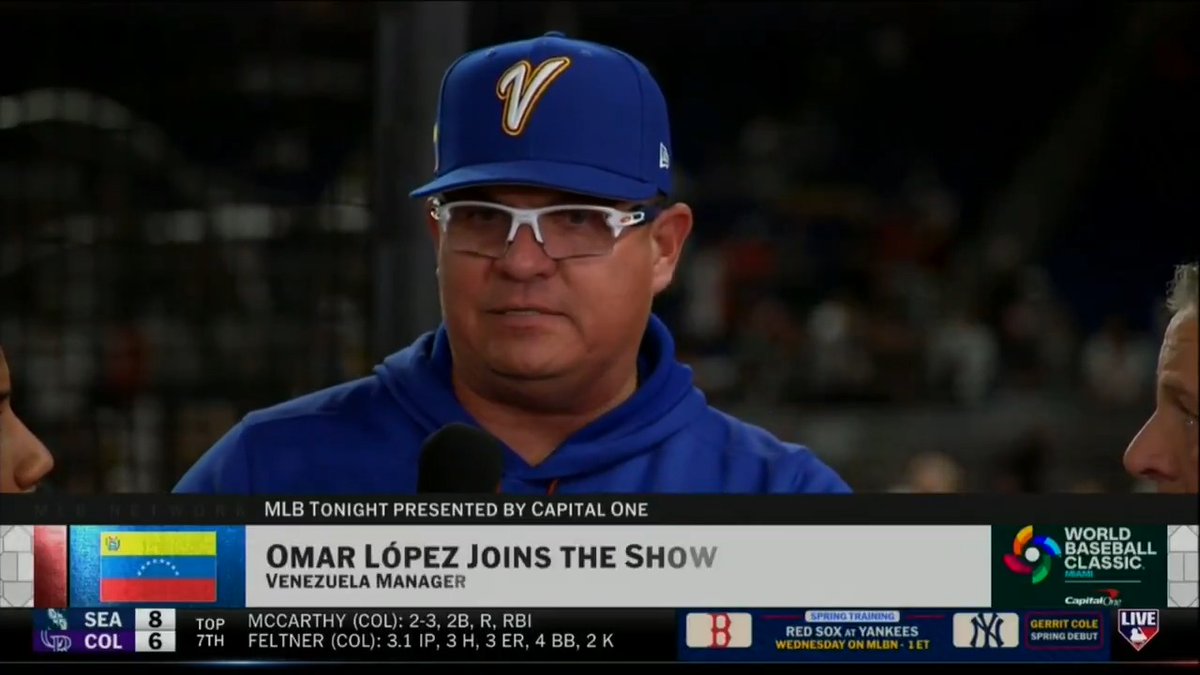 Team Venezuela manager Omar López tells the story of "discovering" Jose Altuve when he was just a young ballplayer in Venezuela 🤯 MLB Network + Capital One