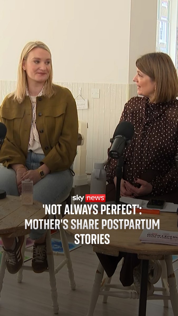 Sky News has been putting a spotlight on maternity care in the UK and hosted a live event in Clapham featuring women sharing their birth experiences with an expert panel. 🔗 | @LauraBundock