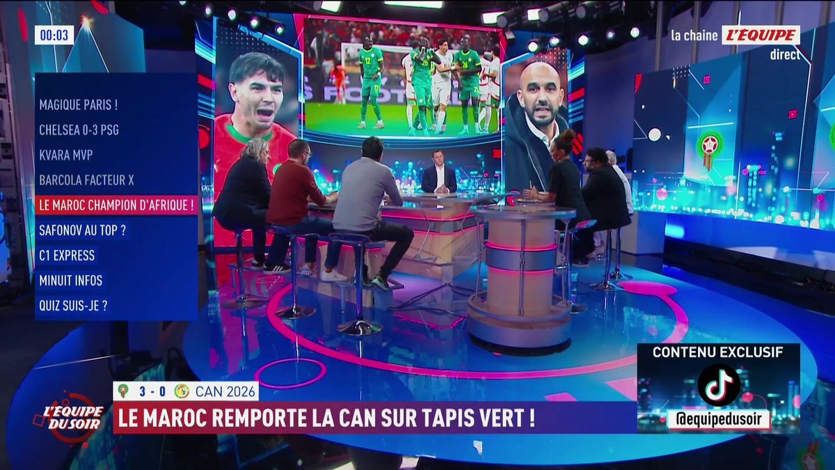 Nabil Djellit, spécialiste du football africain, revient sur la décision de la CAF de déclarer le Maroc vainqueur de la CAN 2025 deux mois après la finale