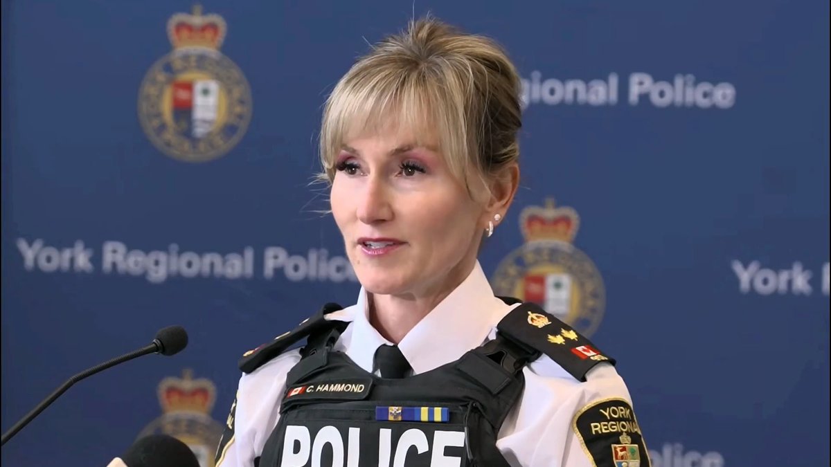WATCH: Statement from York Regional Police Acting Chief Cecile Hammond & Acting Deputy Chief Jim Killby on the Vaughan home invasion & why police chose NOT to lay charges against the homeowner. "We recognize that in situations involving armed intruders the immediate threat to life is paramount."