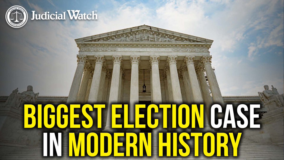HISTORIC: Could the Supreme Court End Late Ballot Counting?Tom Fitton