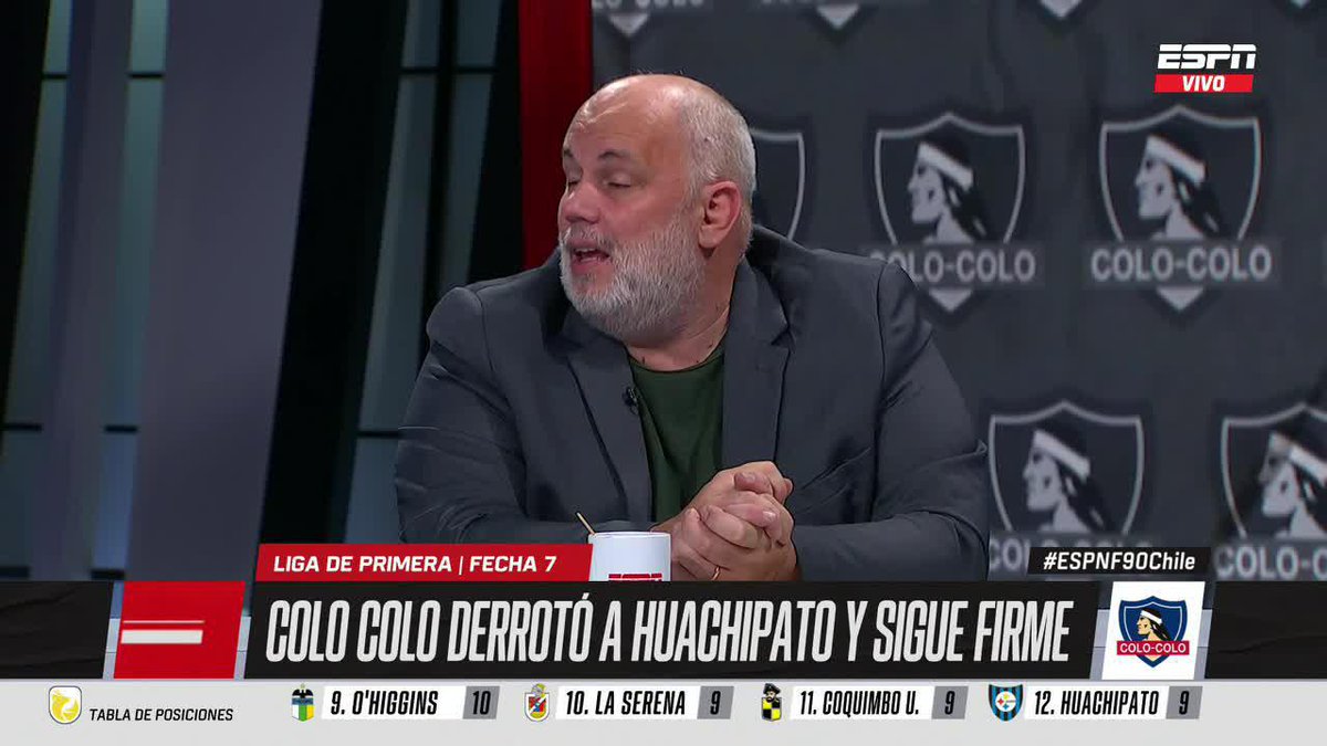 "ES UNA BUENA NOTICIA PARA COLO COLO... PERO MALA PARA EL RESTO" Sebastián Esnaola criticó el juego del Cacique y aseguró que el liderato de los Albos refleja el mal momento del fútbol chileno. Mira #ESPNF90Chile en el Plan Premium de #DisneyPlus.