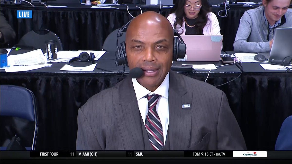 Chuck makes it official 🗣️ He's on the Miami (OH) train this #MarchMadness 😤