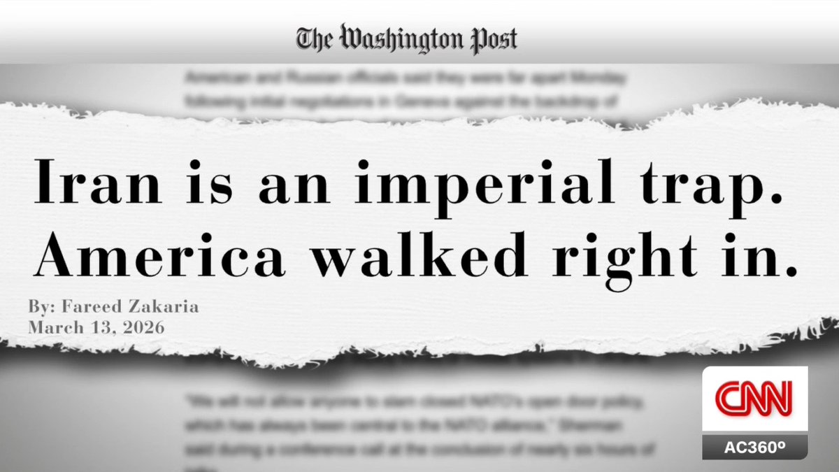 The U.S. is succumbing to some of the same imperial temptations with Iran that Britain did with its missions in Asia in the 20th century, says CNN's Fareed Zakaria.
