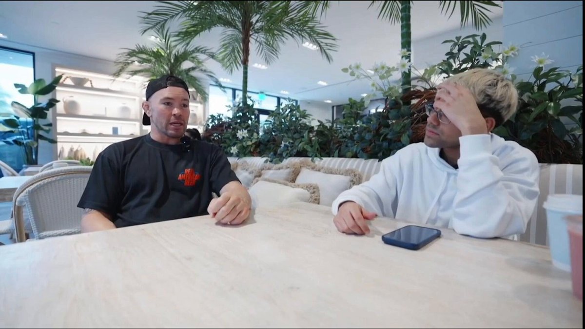 Colby Covington picks Ilia Topuria to beat Islam Makhachev 👀😲 “I think Ilia would beat Islam. He would outstrike Islam. Ilia’s so short and center of gravity to the ground, he’s not gonna be easy to take down. Look what happened when Islam fought Volkanovski, it was very close and you saw what Topuria did to Volkanovski.” (Via N3on )