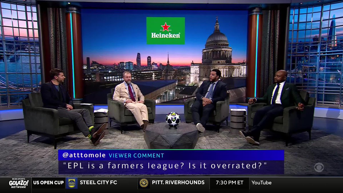“I think this competition does a good job of exposing teams’ weaknesses.” Mike Grella explains why Premier League sides haven’t had much success in this season's knockout stage of the Champions League 👀