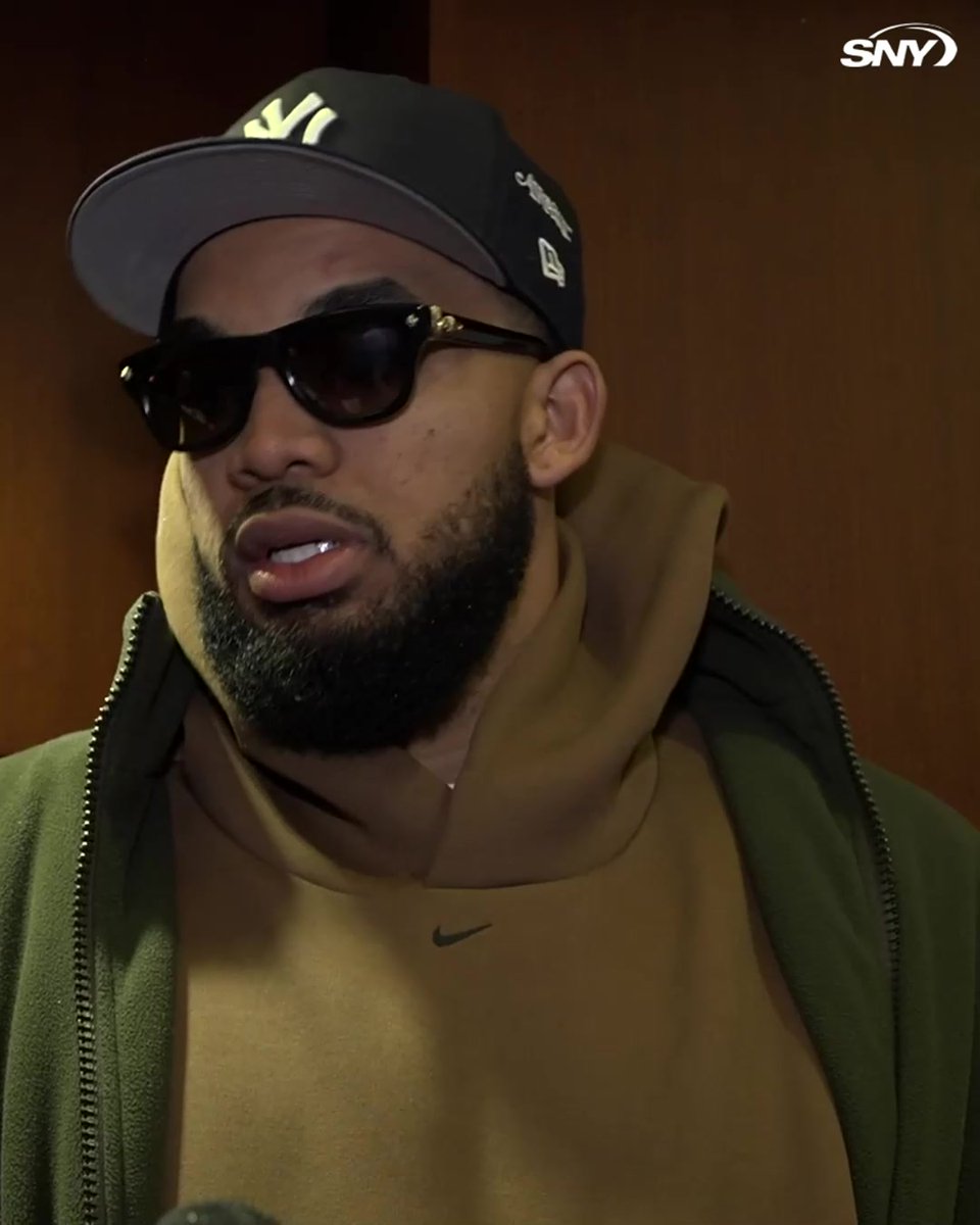 "I've been asked to take a different role this year and I'm glad I'm impacting winning and maximizing and being the star of my role. Just doing whatever our team needs to be the best version of ourselves" - Karl-Anthony Towns