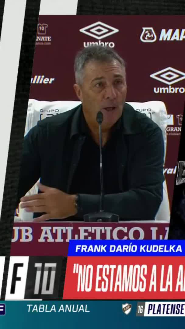 🔥 “NO ESTAMOS A LA ALTURA DE LA CAMISETA QUE LLEVAMOS” 🔥 “COMO ENTRENADOR ME AVERGÜENZA” 🔥 “CON ESTA CAMISETA NO PODEMOS JUGAR UN PARTIDO ASÍ” 🔥 “MAGO NO SOY” 🔥 “ESTOY SHOCKEADO” 🤯 Explosiva conferencia de prensa de Kudelka luego del 0-5 de su Newell’s ante Lanús