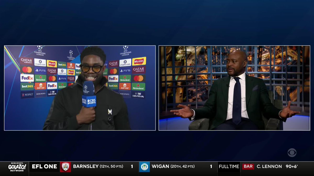 “Whoever scores the first goal wins” Micah Richards discusses the EFL Cup final between Arsenal and Man City this weekend 🏆