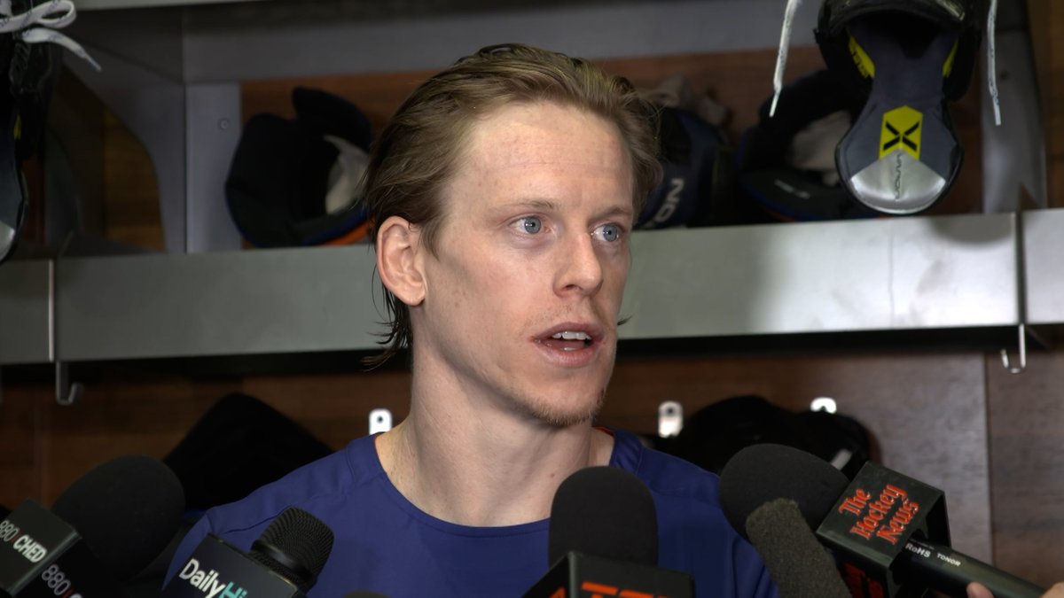 “For everyone to contribute is big.” Connor Murphy speaks after scoring his first #Oilers goal in tonight’s win over the Sharks. Enterprise | #LetsGoOilers