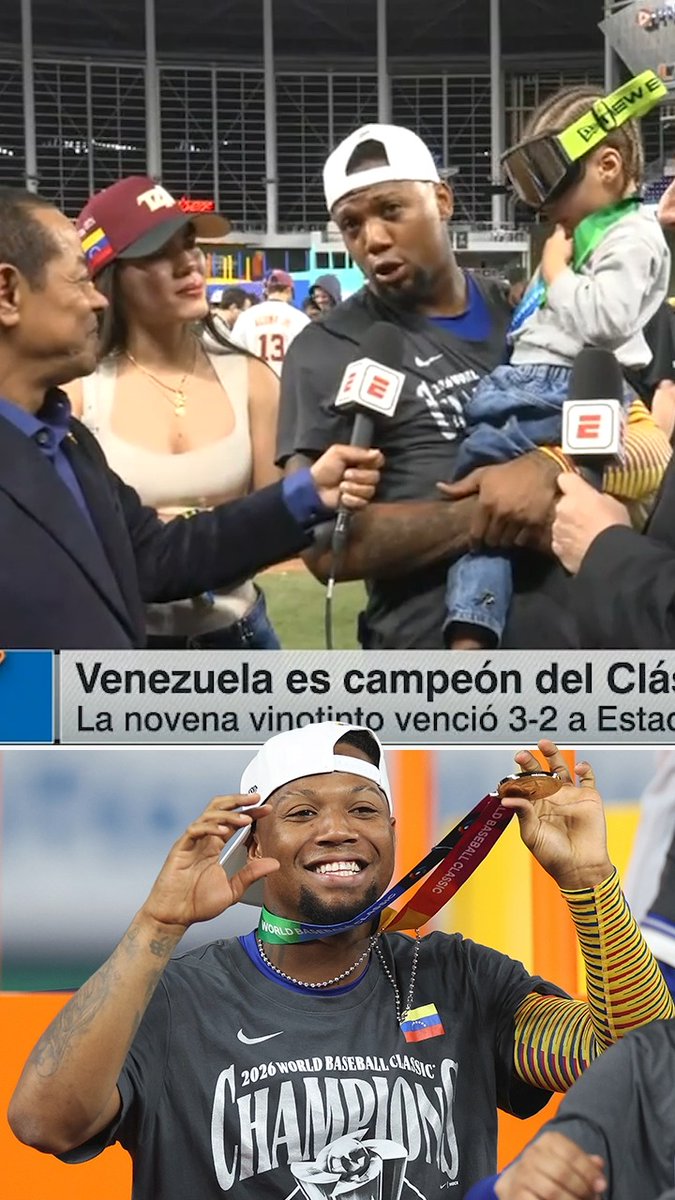 Ronald Acuña Jr. sobre lo que significa darle esta alegría a Venezuela: