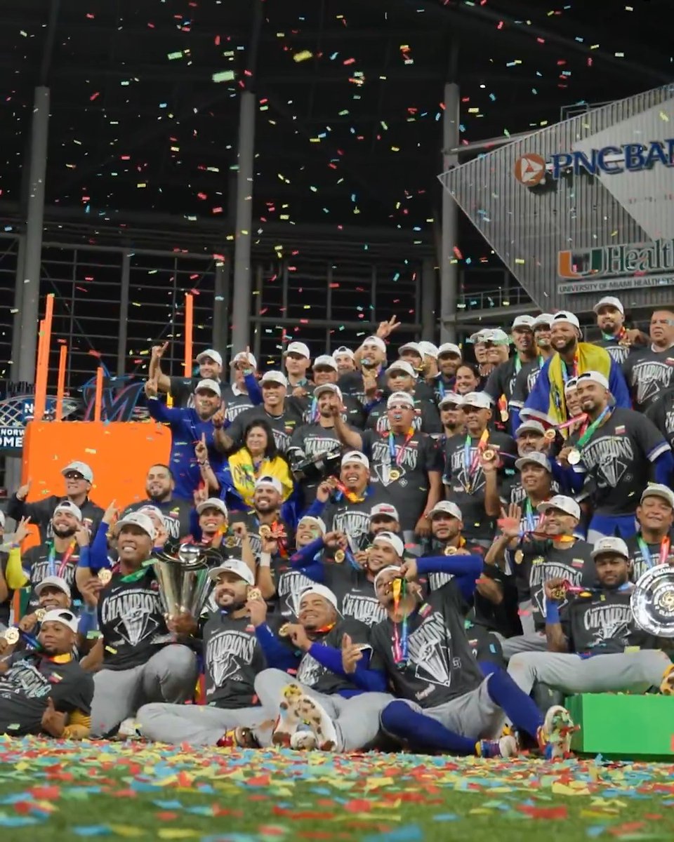 A cinematic ending to the #WorldBaseballClassic for Team Venezuela 🇻🇪