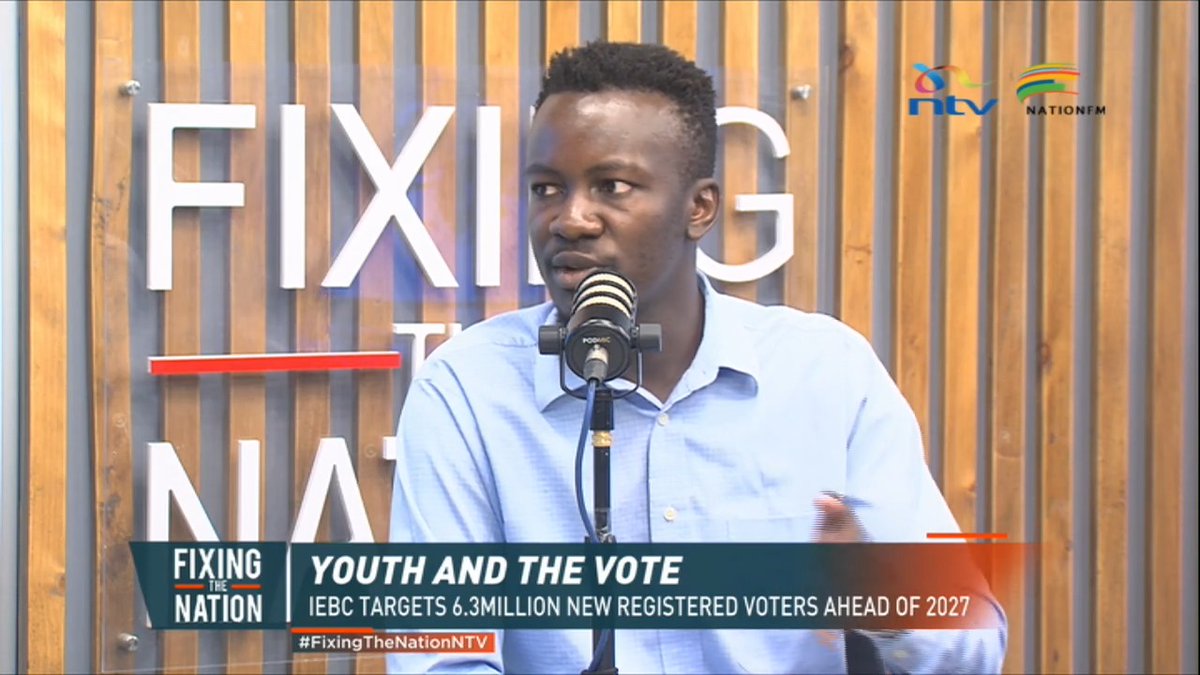 Inside the Tuko Kadi movement: Allan Ademba describes the 2024 GenZ protests as an awakening, noting that Kenyan youth have become more informed and active in governance and politics. Allan is mobilising GenZs to register as voters ahead of 2027 through social media. #FixingTheNationNTV Nation FM Eric Latiff Nomadic Panda 🐼 @OfficialJMbugua