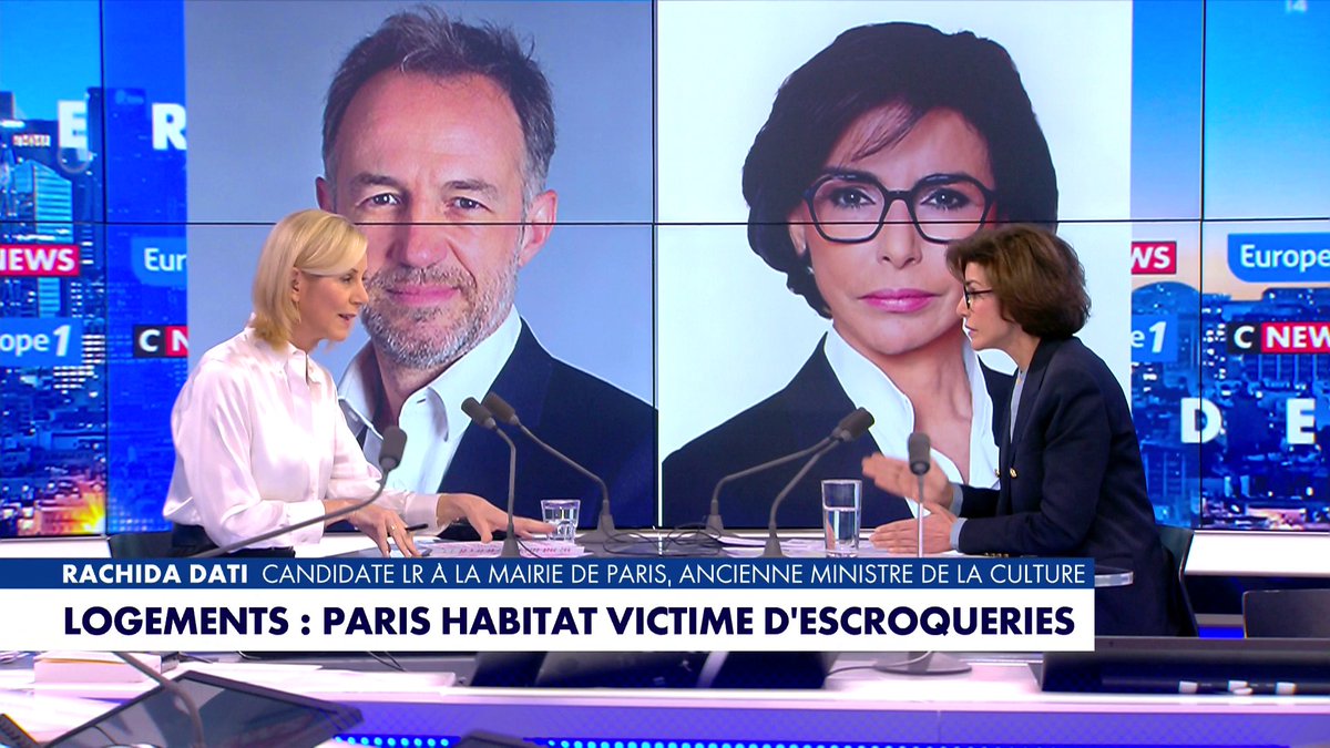 La candidate LR à la mairie de Paris et ancienne ministre de la Culture Rachida Dati intervient sur la mixité dans la Capitale : «Je ne veux pas de ghetto à Paris» dans #LaGrandeInterview Toute l'info est à retrouver sur