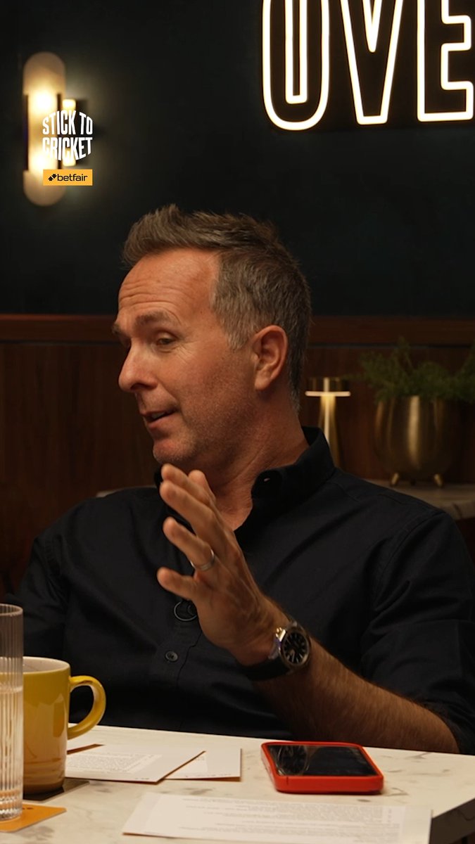 VAUGHAN TALKS ABOUT THE AURA OF MS DHONI 🥶 "He has security like the Prime Minister". [Stick to Cricket]