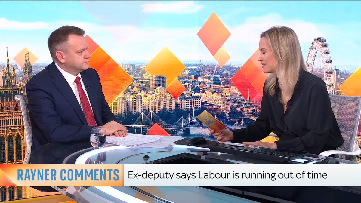 🗣️ 'Would Angela Rayner make a good leader of the Labour Party?' - Sophy Ridge 🗣️ 'There is no vacancy for the leadership for anybody' - Paymaster General and Cabinet Office Minister Nick Thomas-Symonds