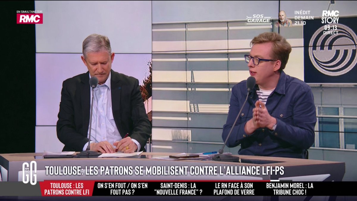 🔴 Municipales à Toulouse: Airbus menacé 🗣️ Antoine Diers s’inquiète: "Avec LFI, on s’en rend compte trop tard. Airbus est un totem. LFI est prête à y toucher! Ce n’est bon ni pour la sécurité, ni pour l’unité nationale." #GGRMC
